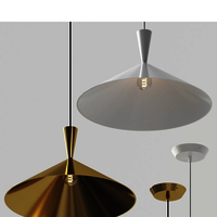 Brass Pendant Light Polished solid brass shade Pendant light