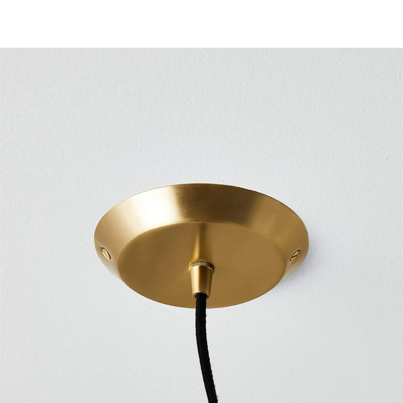Brass Pendant Light Polished solid brass shade Pendant light
