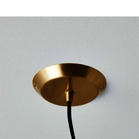 Brass Pendant Light Polished solid brass shade Pendant light