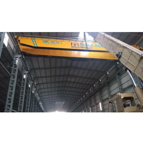 Yellow 40 Ton Double Girder Eot Crane