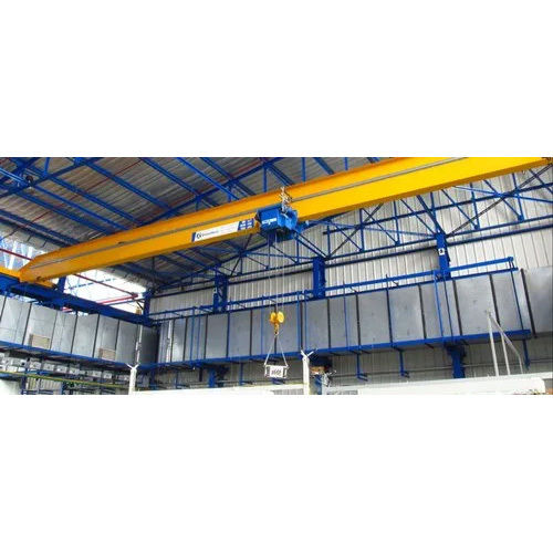 Blue Single Girder Eot Crane