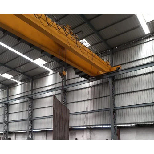 Yellow 25 Ton Double Girder Eot Crane