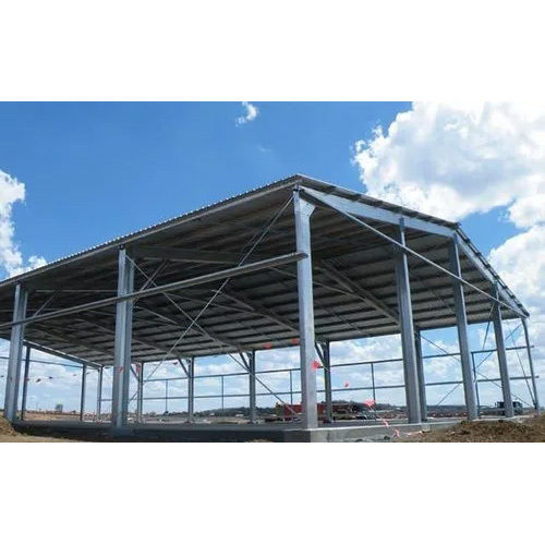 Silver Steel Frame Prefabricated Structure