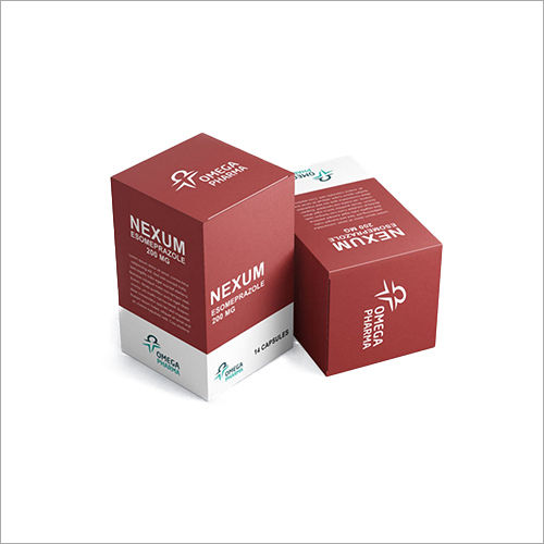 Red Pharmaceutical Boxes