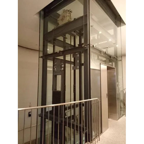 Machine Room Less Passenger Lift - Material: Stainless Steel