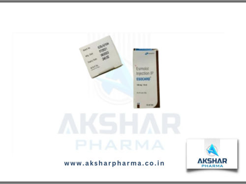 Esocard 100Mg Injection Application: Hospital