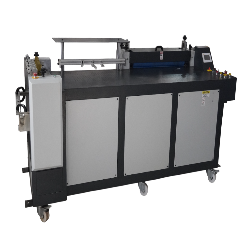 Lever Arch File Making Machine - Color: Grey And White
