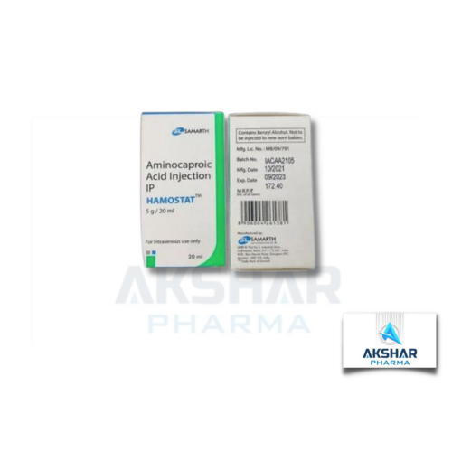 Hamostat 5 Gm Injection - Application: Hospital