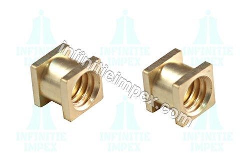 Brass 2 Square Molding Inserts