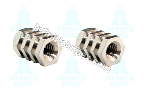 Brass Thriple Hex Inserts