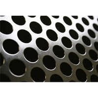Stainless Steel Perforated Sheets - Grade A Polished Silver Finish | High Durability With Versatile Applications