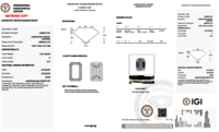 EMERALD 3ct D VS2 CVD Certified Lab Grown Diamond 559274284