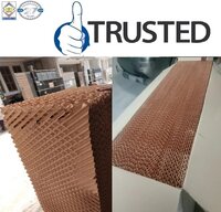 Brown And Green Brown Evaporative Cooling Pad In Faridabad Haryana