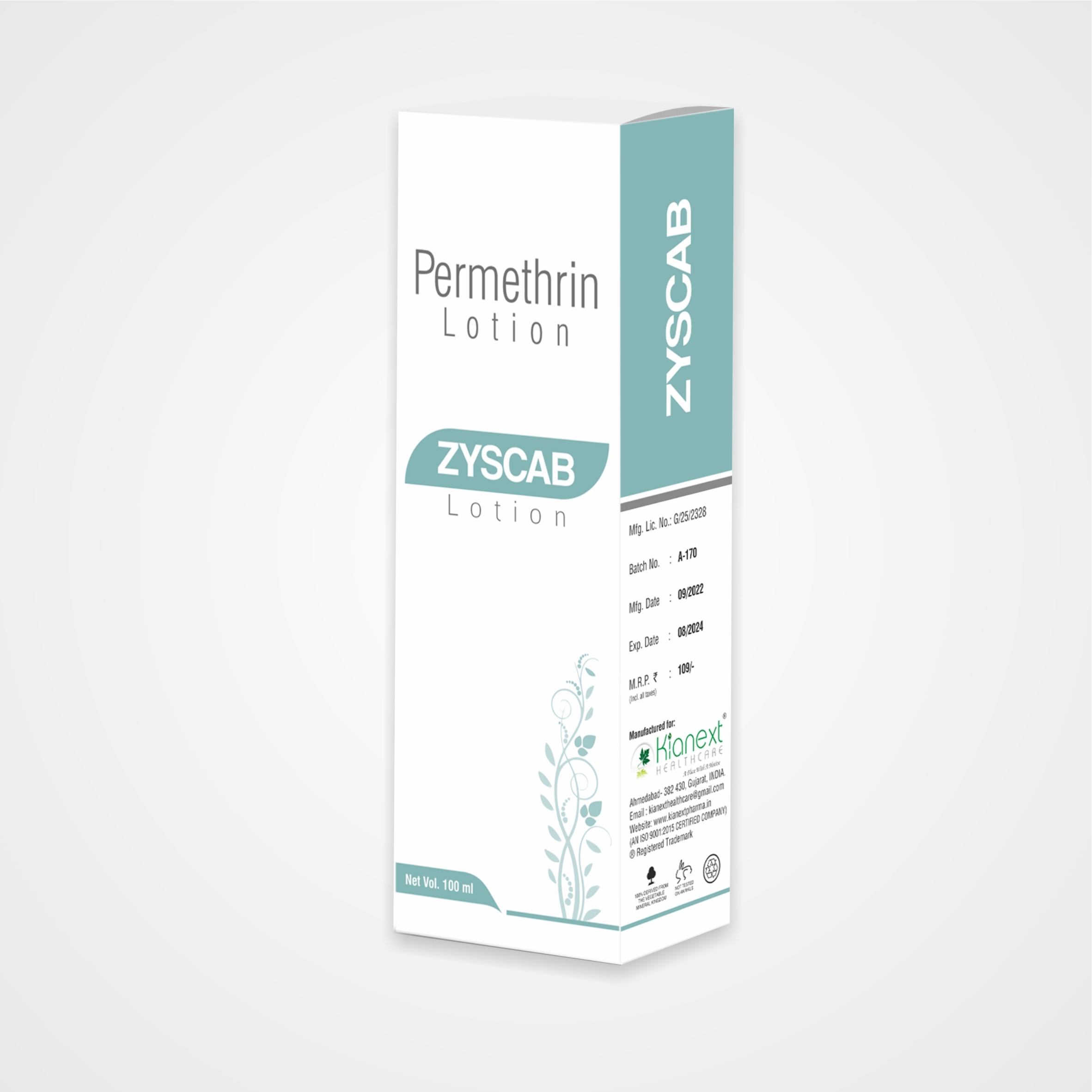 ZYSCAB Permethrin 1% Soap