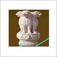 Indian National Emblem Stone Artifacts