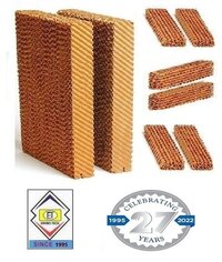 Brown And Green Brown Evaporative Cooling Pad Supplier In Sundargarh Odisha
