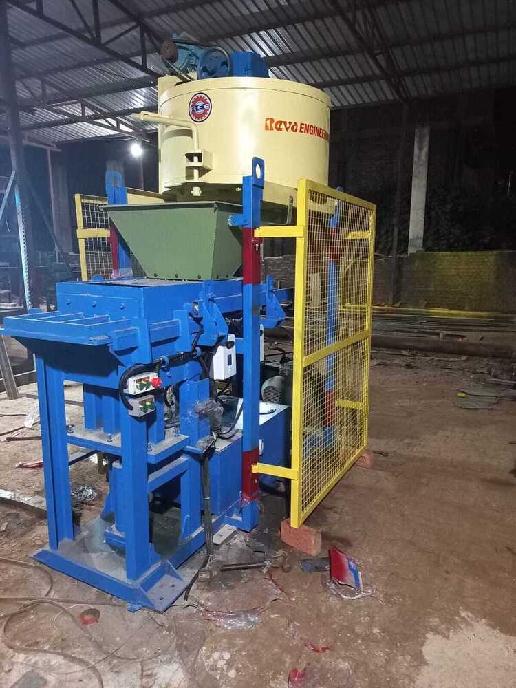 Semi Automatic Brick Making Machine