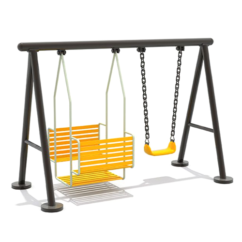 2 In 1 Outdoor Playground Swing