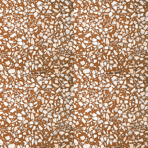 Ceramic 40X40Cm Brown Terrazzo Series Tiles