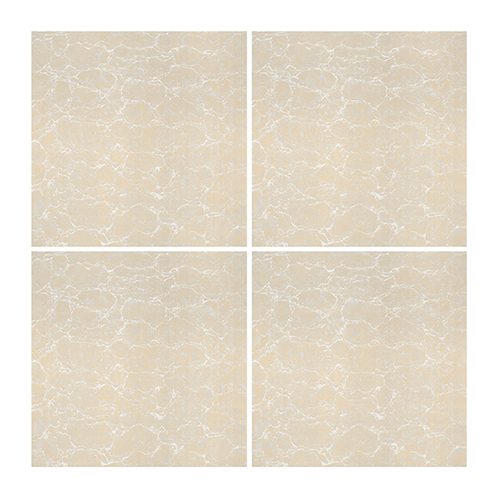 600x600mm Double Charge Series Mayesty Snow Beige Vitrified Tiles