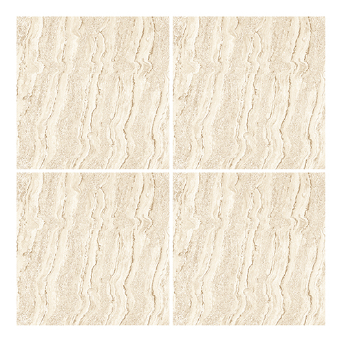 600x600mm Double Charge Series Pacific Beige Vitrified Tiles