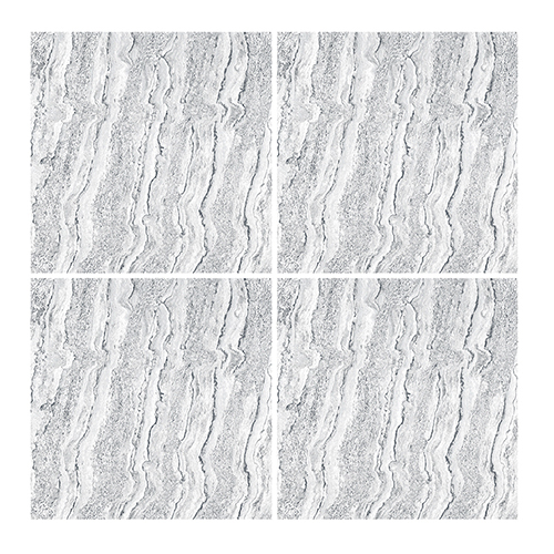 Double Charge Vitrified Tiles - 600x600mm , Pacific Grey Full Body Floor Tiles for Exterior Use, Durable and Scratch-Resistant Design