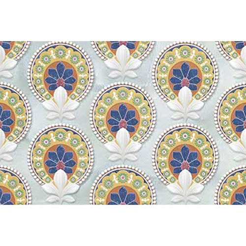 Fancy Digital Wall Tiles - Ceramic Material, Rectangular Shape, Multi-Color Design | Non-Slip, Firebrick, Ideal for Walls and Floors