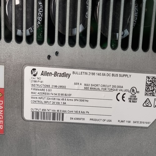 ALLEN-BRADLEY 2198-P141 KINETIX 5700 SERVO DRIVE