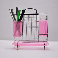 STAINLESS STEEL WALL HANGING BASKET