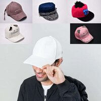 CLASSIC MIX DESIGN SNAP BACK HAT CAP