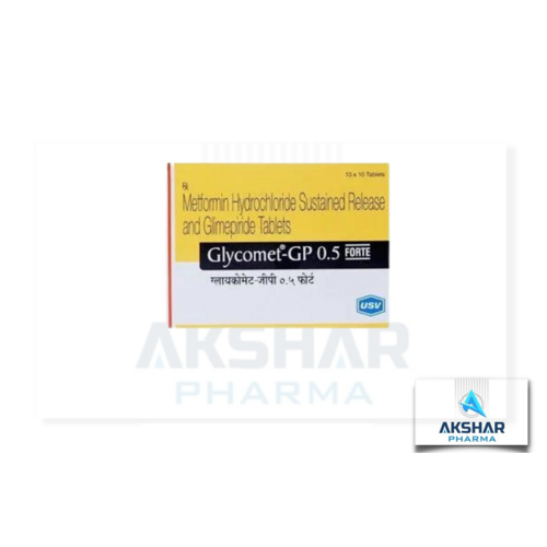 Glycomet Gp 05 Tablet) - Formulations Form: Tablets