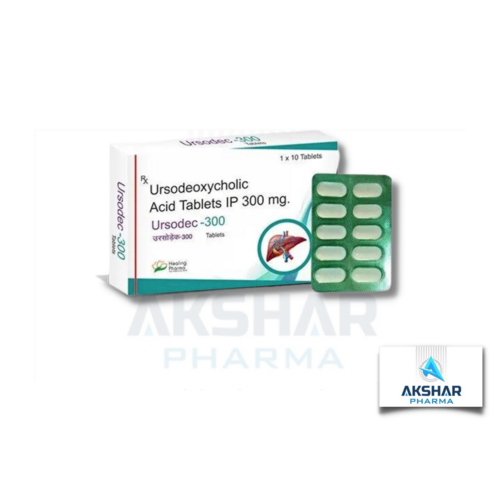 Ursodec 300 Tablets - Purity: 100%