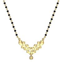 17x20mm 18K 1.41g Alessa Yellow Gold Mangalsutra