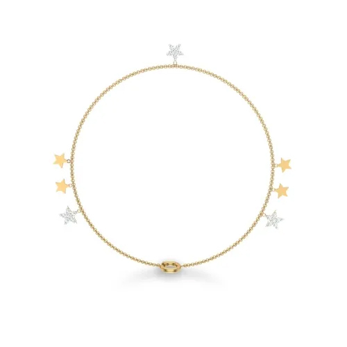 Yellow Gold Ariah Diamond Bracelet