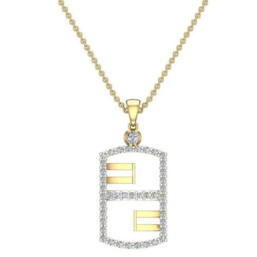 1.20g Yellow Gold Aleid Diamond Pendant