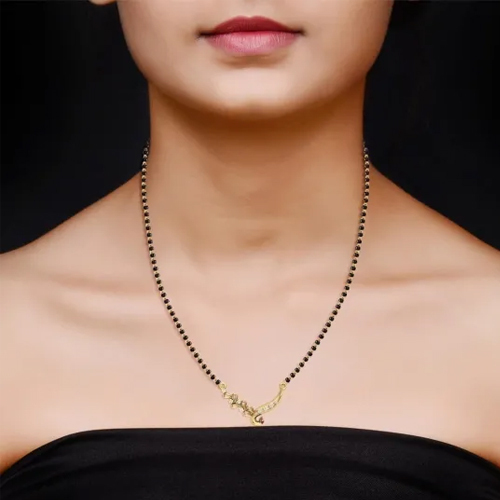 1.30g Aabha 18kt Yellow Gold Mangalsutra
