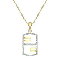 1.20g Yellow Gold Aleid Diamond Pendant