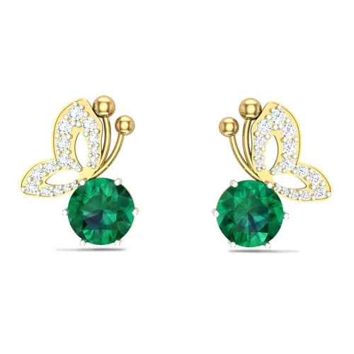 Aadita Diamond Stud Earrings