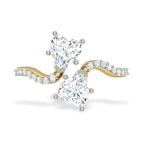 18K 6.56g Yellow Gold Alaia Damond Ring