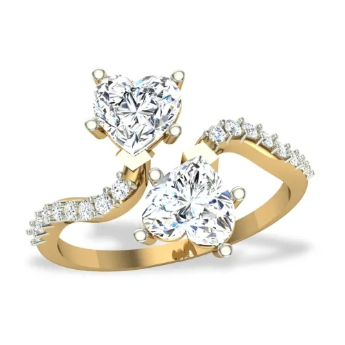 18K 6.56g Yellow Gold Alaia Damond Ring