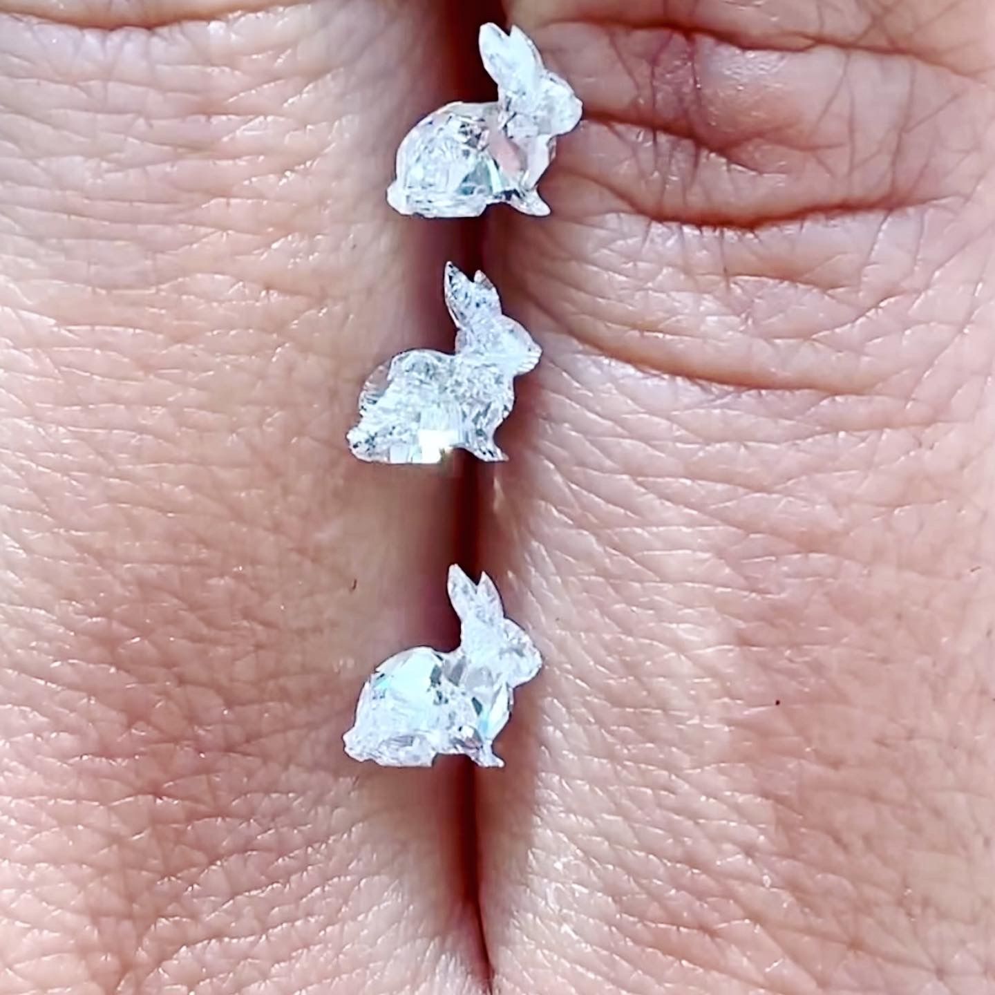 LOOSE DIAMOND RABBIT SHAPE