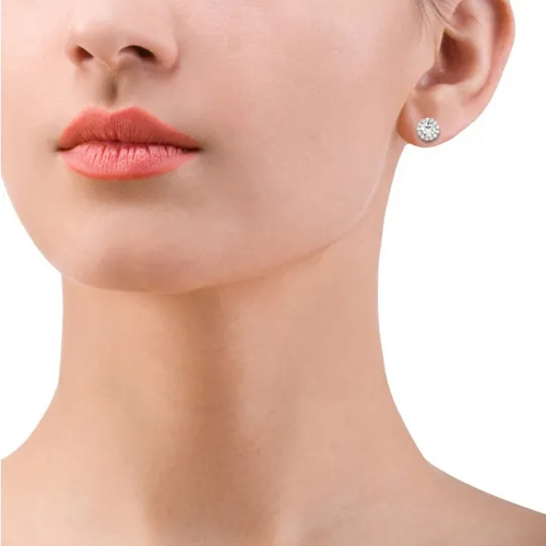 925 Aina Silver Stud Earrings