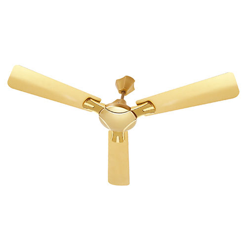 Stainless Steel 380 Rpm Golden Ceiling Fan