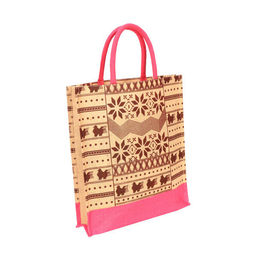 Multicolor Jute Bag J978