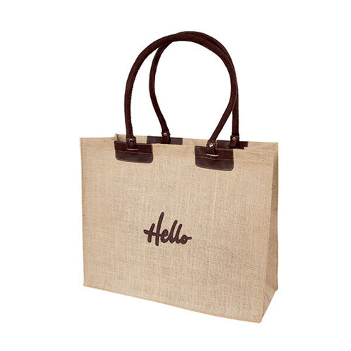Jute Bag - 14x17x6 Inches | Multicolor, Various Sizes Available