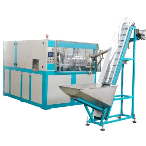 Automatic Blow Moulding Machine - Color: Silver
