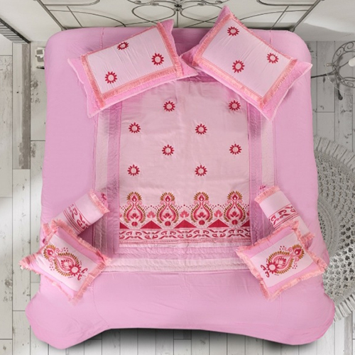 Pink Bed Cover Set