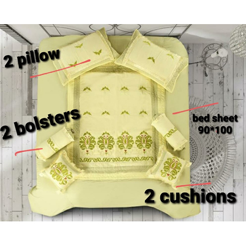 Premium Quality Embroidery Bed Cover Set