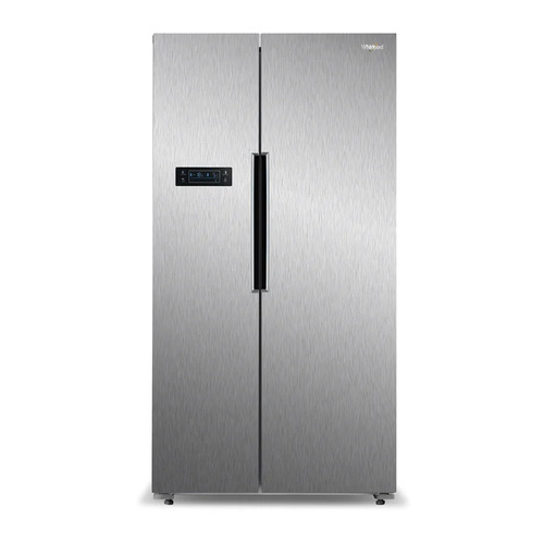 Grey Whirlpool W Series 537 L Inverter Frost-free Side By Side Refrigerator