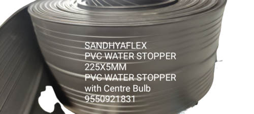 230 x 5 mm PVC Water Stopper with Centre Bulb